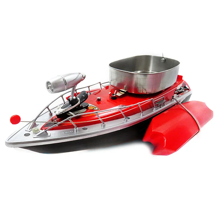 Flytec 2011- 3 RC Boat Intelligent Wireless Electric Fishing Bait Remote Control Boat Fish Ship Searchlight Toy Gifts For Kids