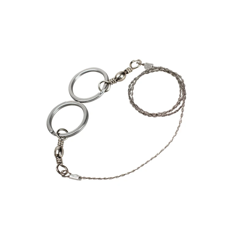 

Survival Wire Saw Cutter Outdoor Emergency Camping Hunting Tools YA88