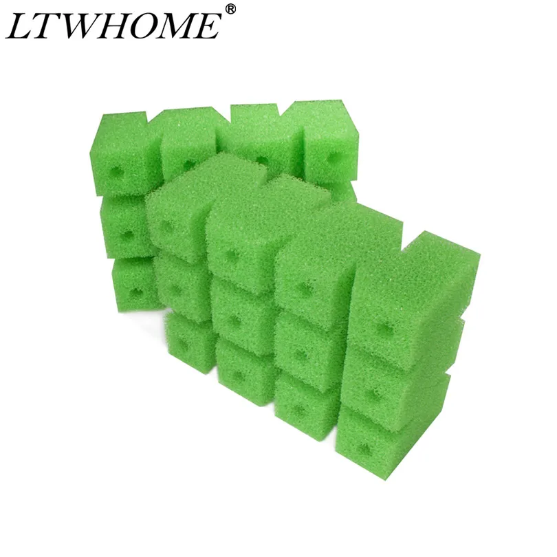 

LTWHOME Fine Foam Sponge Fit for Söll HERZ 14736 Filter 26 x 19 x 10 cm