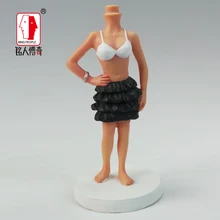 Birthday cake topper Creative gift portrait doll real custom clay dolls fixed resin body DR035