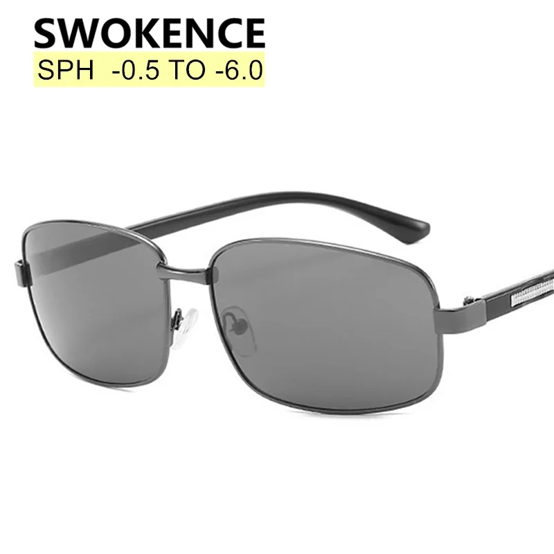 Мужские и женские очки авиаторы SWOKENCE SPH для близорукости по рецепту от 0 5 до 6
