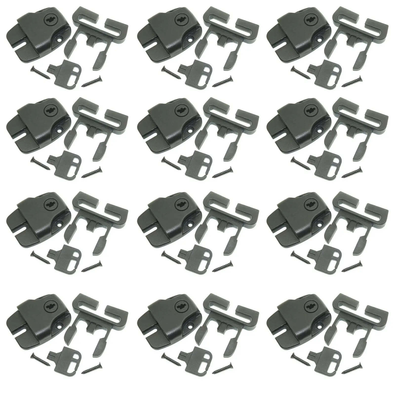 

Free Shipping 12pcs/lot COVER LATCH BROKEN & KEYS SET FOR FASTEX SPA HOT TUB LOCKABLE BUCKLES
