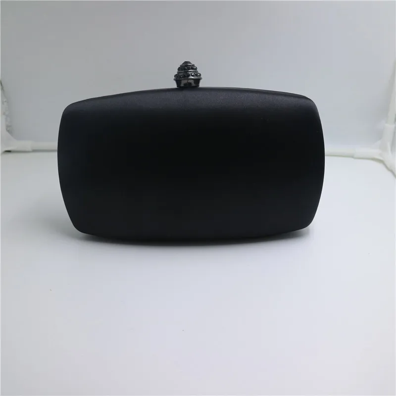 Elegant Hard Box Clutch Silk Satin Dark Green Evening Bags for Matching Shoes and Womens Wedding Prom Evening Party