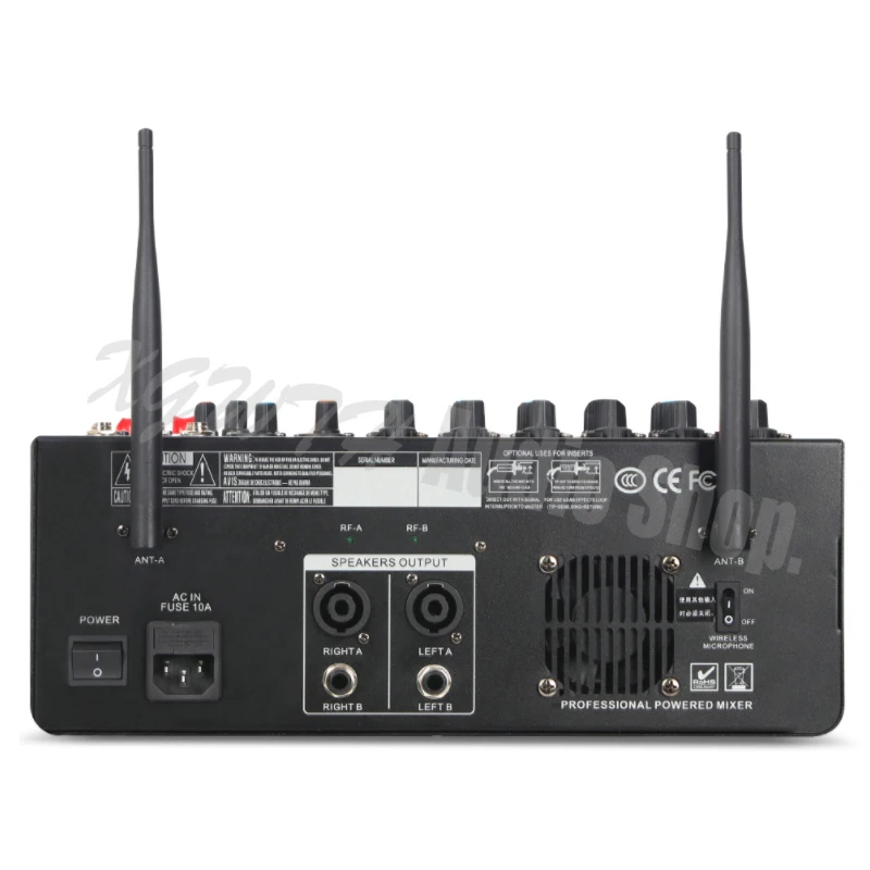 6 Channel 16 DSP Digital Effect Power Amplifier