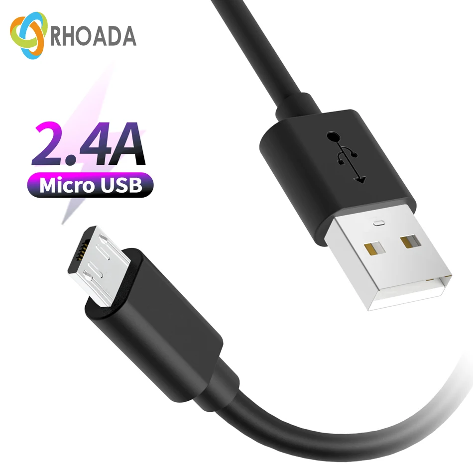 

Original Micro USB Cables Usb 2.4v Fast Charging Data Charger Cable For Samsung Xiaomi Redmi huawei LG Micro Mobile phone cable