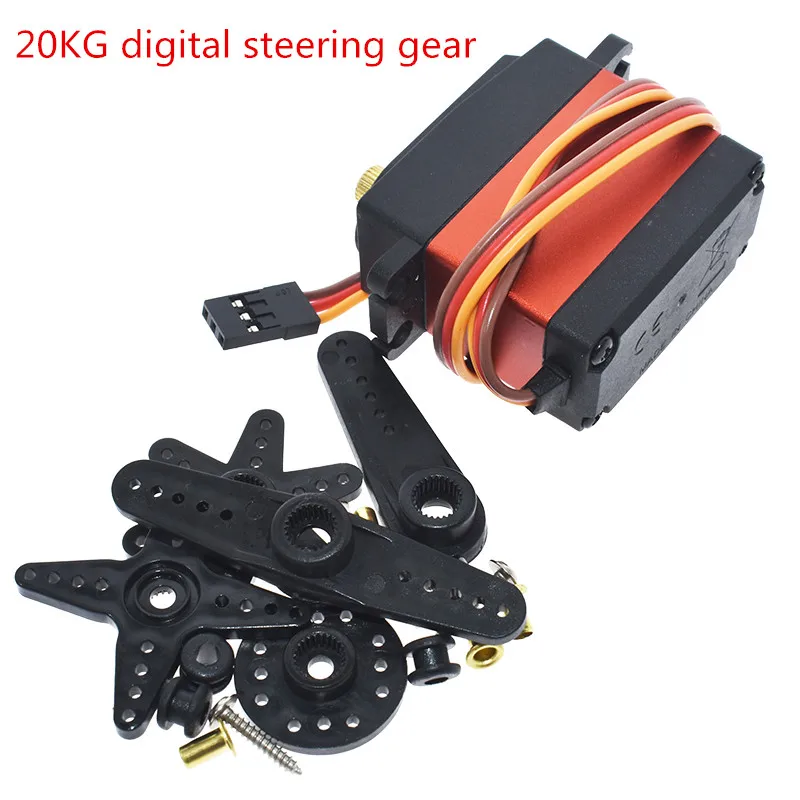 

TD-8120MG Waterproof Metal Gear Digital Servo with 20kg High Torque 180Angle for RC Remote Control Car Model Vehicle For DS3218
