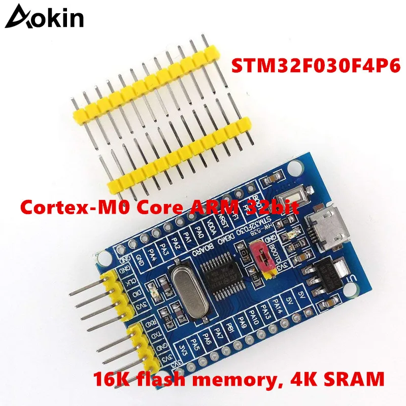 48 МГц STM32F030F4P6 Малый системный s макетная плата CORTEX-M0 ядро 32 бит мини-системные