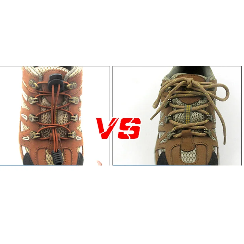 New 3 Pairs New Buckle High Elastic Shoelaces 100cm Adult No Need To Tie Shoelace Multi-color Rubber Running Laces Sport Fitness