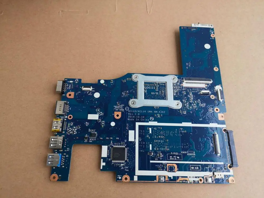 شحن مجاني جديد ACLU3/ACLU4 UMA NM-A362 المنطقي مجلس لينوفو G50-80 دفتر اللوحة مع 3205U 3805U CPU 5B20H14390