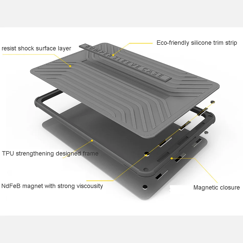 Waterproof Protective Bumper Sleeve Case for Microsoft Surface Pro 6/5/4 Field Military Laptop Bag for Macbook Air 13 Pro 13/15 Waterproof Protective Bumper Sleeve Case for Microsoft Surface Pro 6/5/4 Field Military Laptop Bag for Macbook Air 13 Pro 13/15
