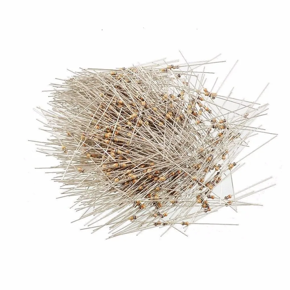 100PCS 100 Ohms 0.25W 1/4W 5% Carbon Film Resistors Resistance NEW 1 4w resistance metal film resistors 400 piece pack