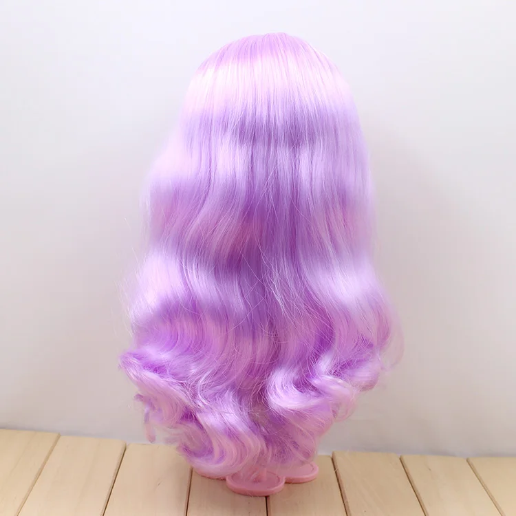 ICY Nude Blyth кукла серия No.260BL7008 фиолетовые волосы без челки шоколадная кожа 1/6 BJD