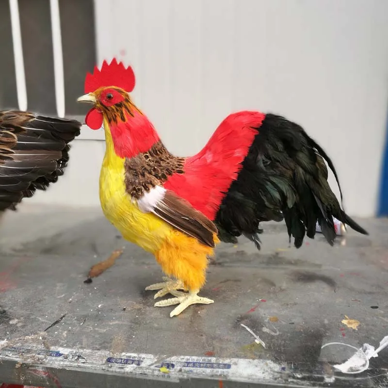 New Model Simulasi Ayam Besar Mainan Plastik Bulu Ayam Boneka Hadiah Sekitar 45x42 Cm 0899 Doll Gift Chicken Dollsimulation Toy Aliexpress