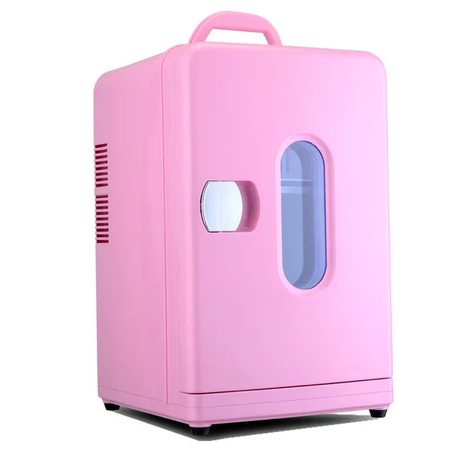 12L Мини Автомобильный холодильник портативный Авто Бытовой Холодильник путешествия еда Электрический подогреватель морозильник коробка