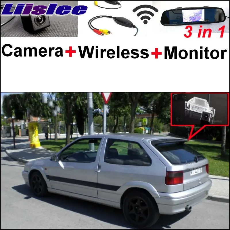 

Liislee 3 in1 Special Camera + Wireless Receiver + Mirror Monitor DIY Back Up Parking System For Citroen ZX 1991~1998