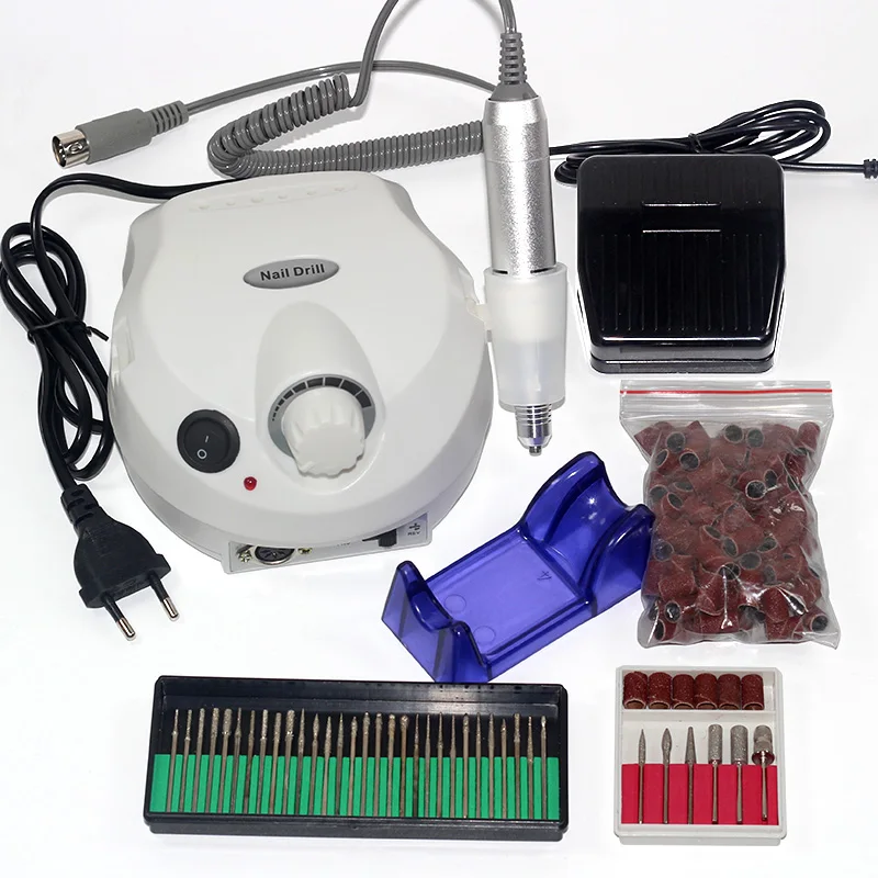 

30000RPM Electric Manicure Machine Pen Pedicure Nail File Nail Tools 30 Bits Drill Nail Drill Machine Nail Drill Set