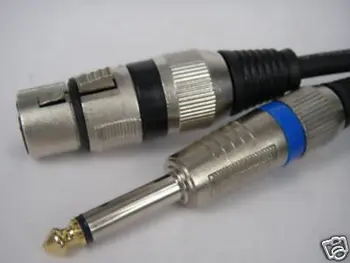 

10x 1/4" Male Mono to XLR Female Speaker Cable 2m 611