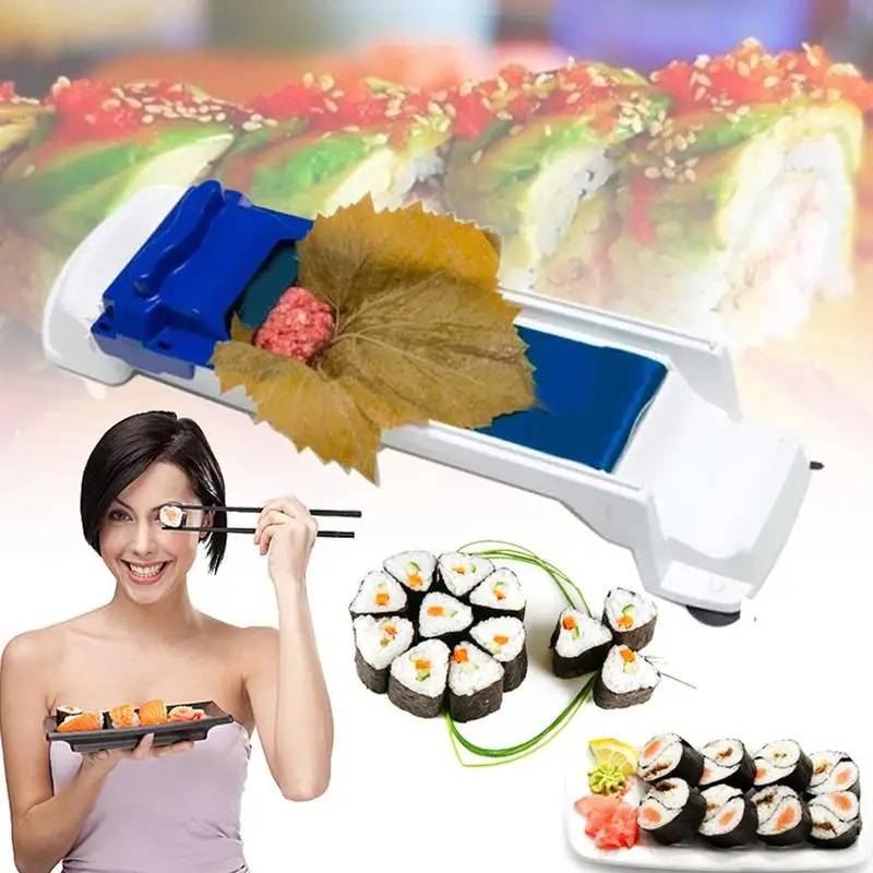 

Sushi Roller Food Machine making tools Vegetable Meat Rolling Tool Magic Roller Stuffed Garpe Cabbage Grape Machine
