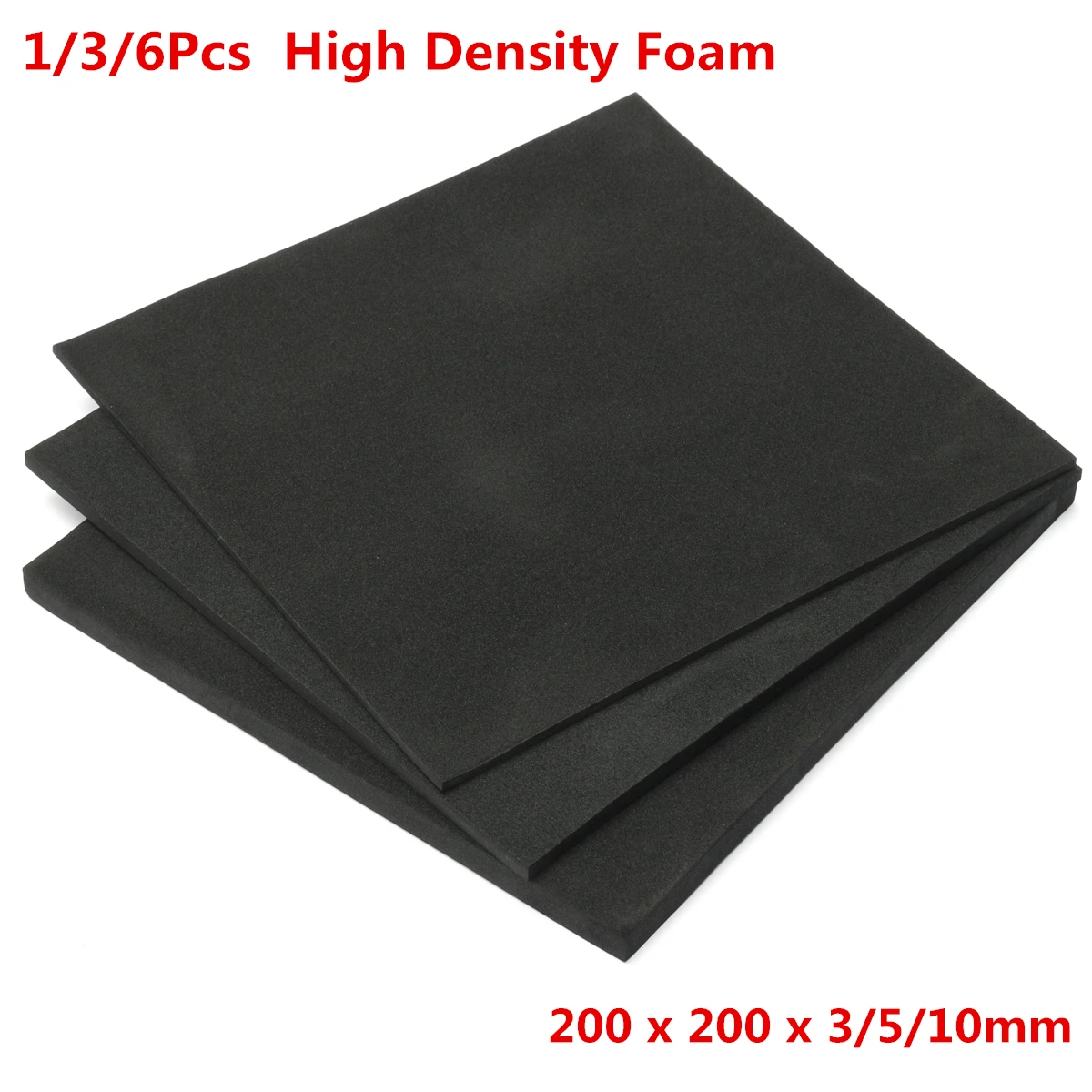

200x200mm ESD Anti Static Pin Insertion High Density Foam 3/5/10mm