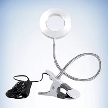 Перманентный макияж бровей татуировки светодиодный светильник оборудование с зажимом USB холодный светильник Регулируемая лампа аксессуары для микроволокна поставки