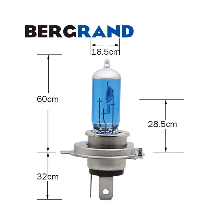 2 шт Luz 12V H4 60/55W головная лампа 2 шт H3 55W противотуманный светильник s галогенная лампа 4300K ксеноновый Внешний Супер белый автомобильный светильник для вождения