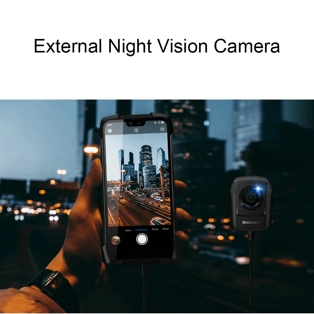 Смартфон Blackview BV9700 Pro IP68 6 ГБ + 128 Гб Android 9 0 камера ночного видения 16 Мп 4G мобильный