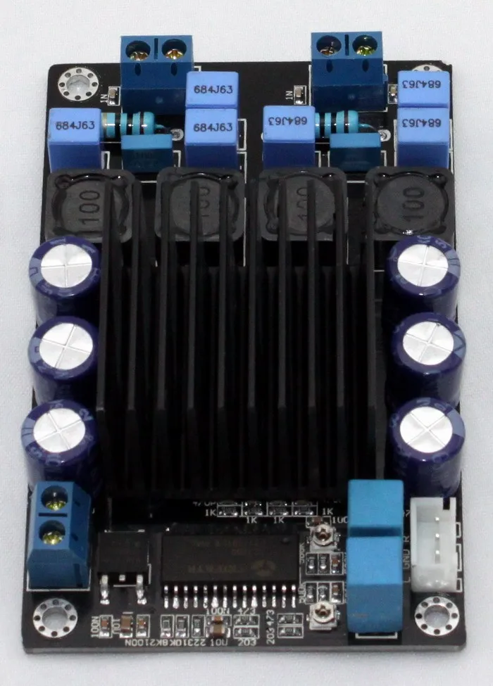 Новинка усилитель YJ TP2050 Amp класса D 50 Вт + плата цифрового стерео усилителя звука