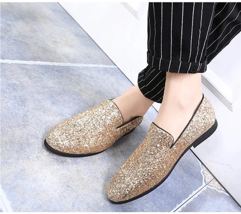 Men's Casual Shoes Mens Shoes Casual Mens Dress Shoes Breathable Slip-On Men's Loafers Flats Driving Shoes Plus Size 46 47 48 (6)