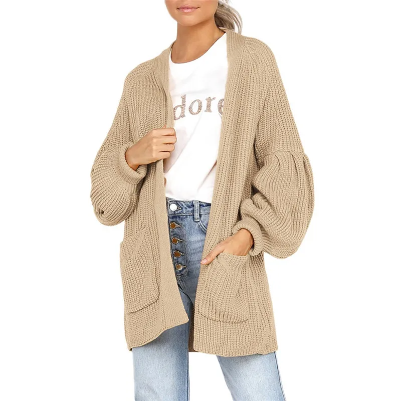 women's acrylic cardigan sweater