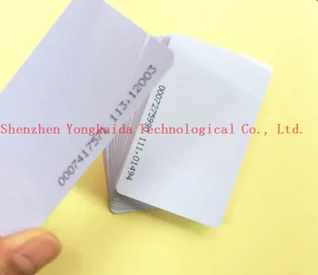 

Factory wholesale 5000pcs/lot 125KHZ RFID Access Control PVC Card EM4100 TK4100 ID Cards