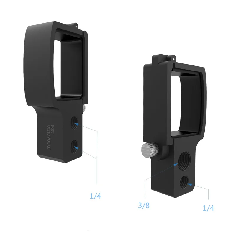 OSMO Pocket Extended bracket 14 38 crew hole Adapter  for DJI OSMO Pocket gimbal Camera Accessories  1 (1)