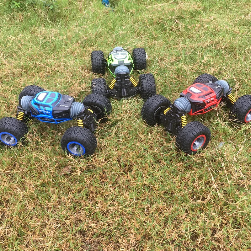 

rc car 2168 bigfoot 2.4G 4WD high speed electric remote control car toy model deformation stunt rc car Quality EVA tire toy gift