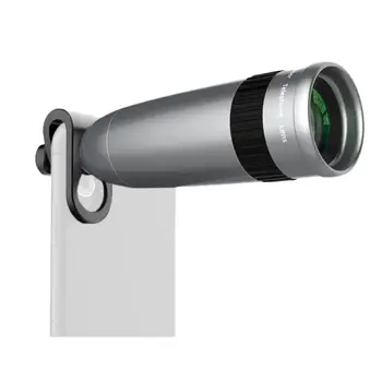 

Dropshipping Mobile Phone Camera Lens 12X Zoom Telephoto Lens External Telescope With Universal Clip for Smartphone