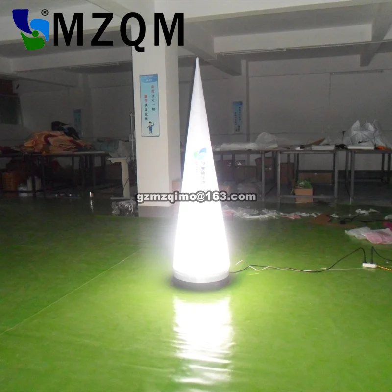 MZQM светодиодный светильник 2 м надувная колонна для свадебной вечеринки воздушная колонна с Светодиодная лампа меняющая цвет свет для украшения сцены