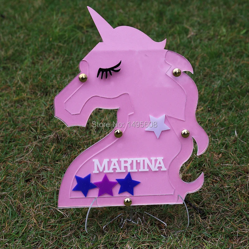 

Personalised Unicorn Reward Drop Box - Childrens Reward Jar - Childrens Learning Jar - Kids Reward