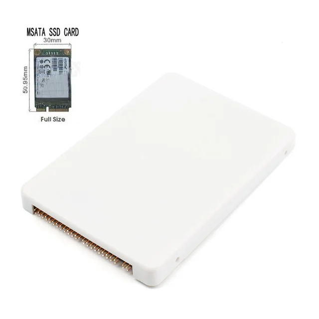 2017 Новый ST6008C Мини SATA mSATA SSD для 44pin IDE адаптер с делом как 2.5 "HDD SINTECH #74203