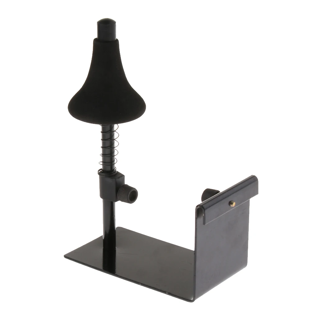 Durable Trumpet Wall Hanger Holder Trumpets Holder Black Brass Instrument Accessory 
