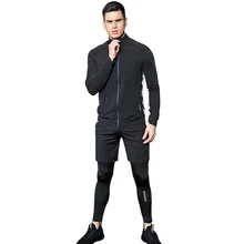 Мужская тренировочная одежда для взрослых, пальто на молнии, футбольный тренировочный костюм с длинными рукавами для мальчиков, спортивный комплект с полосатыми штанами, костюм из 4 предметов