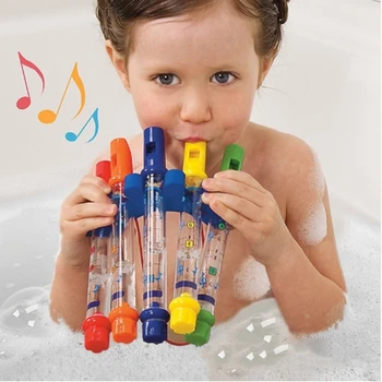 

Children Swimmer Bath Toys Kid Early Educational Playing Musical Instrument Shower Boys & Girls 5pcs/Pack Funny Water Flute Toy