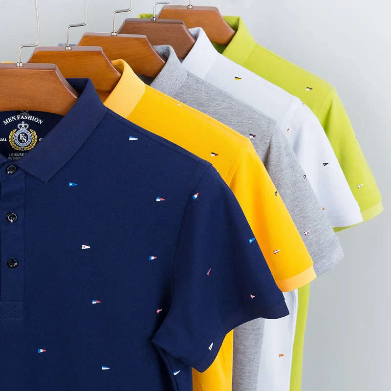 

TECHOME Embroidery Brand Jerseys Homme Solid Baseball Polo Shirt 2019 Summer New Casual Polo Shirt Men Short Sleeve FM030