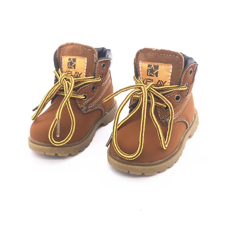 

Lowest price quick and free shipping Fashion Child Leather Snow Boots For Girls and Boys Martin winter Boots Casual Shoes