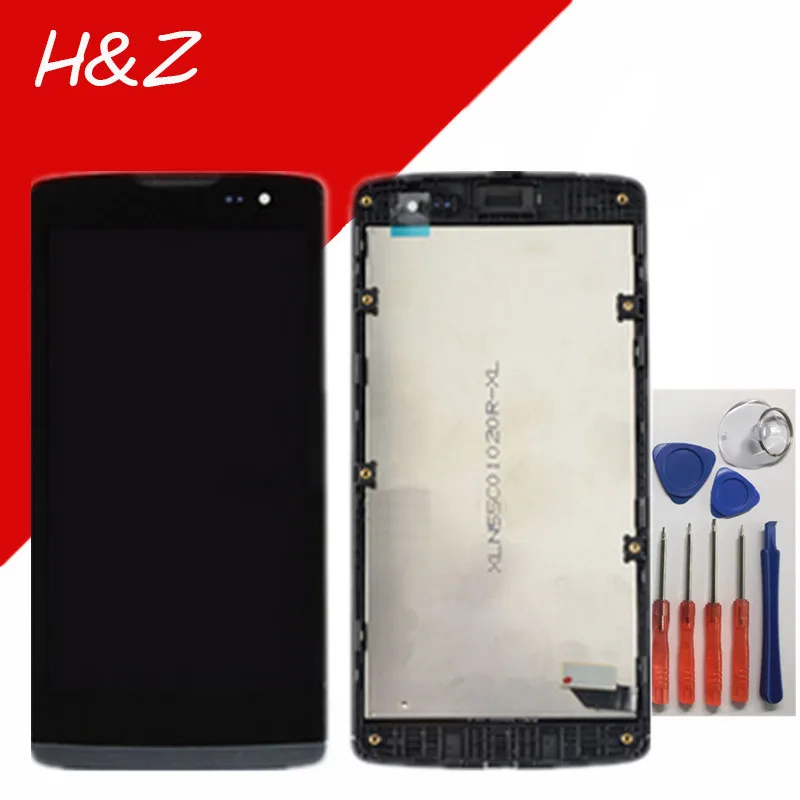 

For LG Leon H340N H320 H340 H324 C50 MS345 LCD Display Touch Screen With Frame Digitizer Assembly Replacement Tools