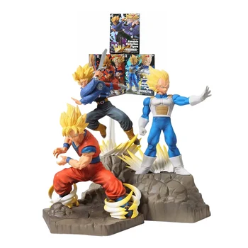 

New Dragon Ball Super Saiyan son Goku vegeta Trunks APF PVC Action Figure Toy DBZ Collection Model toys