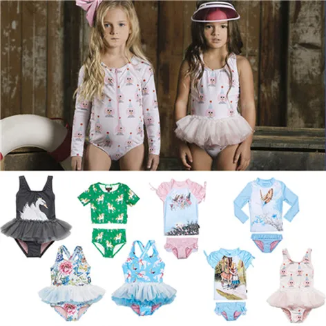 

BABY KIDS SWIMSUITS ONE-PIECE SWIMSUITS FLOWERS ANIMALS SUMMER CLOTHES LACE DRESSES SWIMMING CAP BATHING CLOTHES CAPS TUTU SKIRT