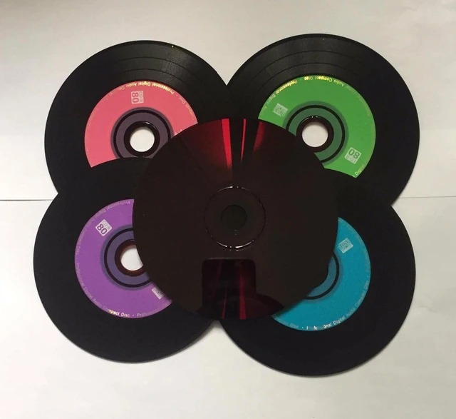 Wholesale 5 Discs Grade A+ Green/red Blank Cd-rw Disc - Blank Records &  Tapes - AliExpress