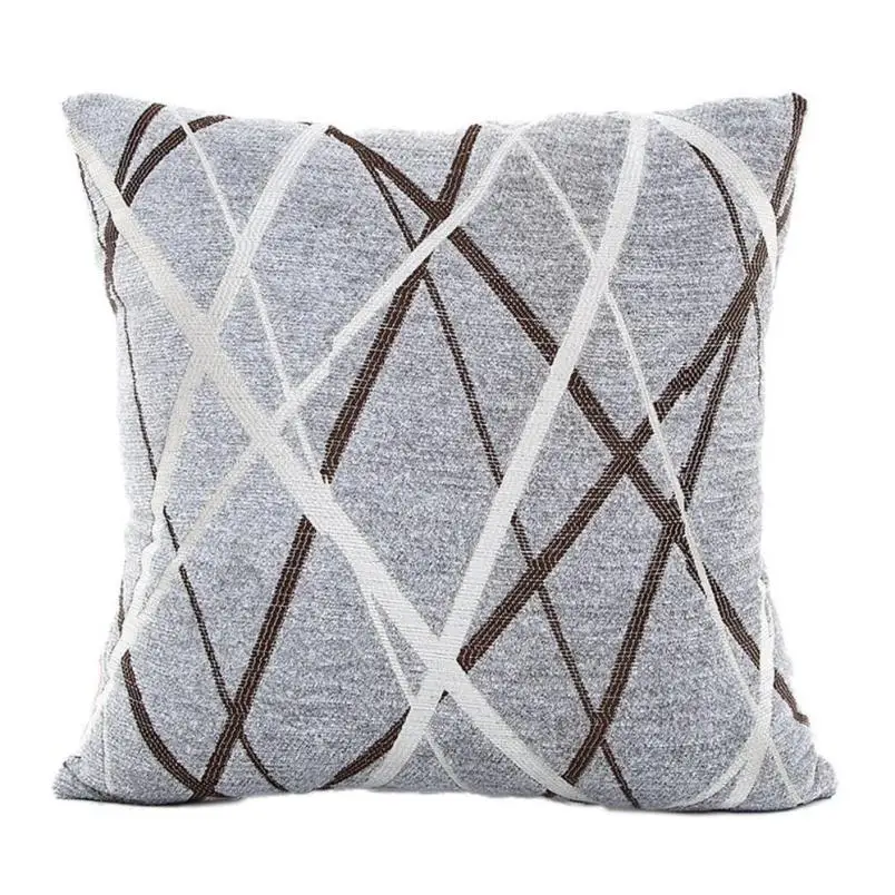 Pillowcases Stylish Simplicity Polyester Pillow Case Sofa Throw Cotton