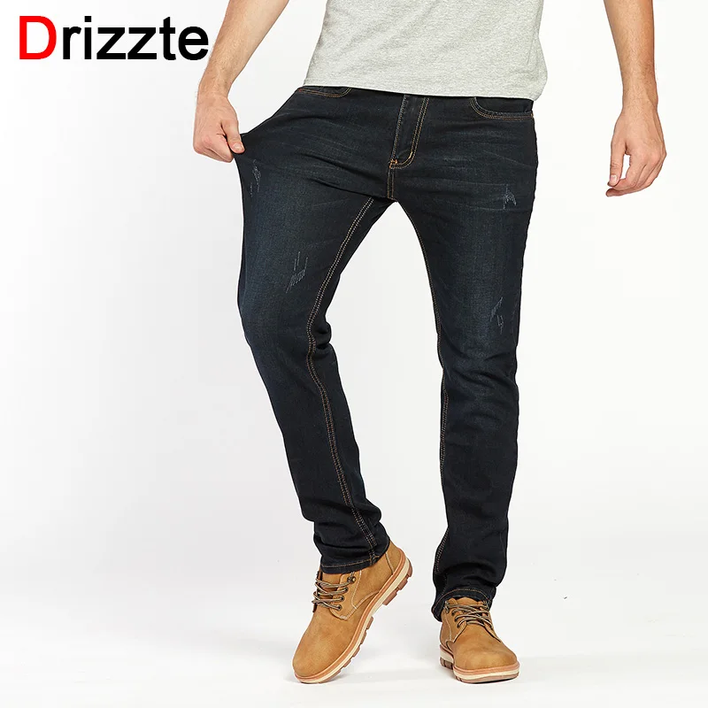 Buy Drizzte Men Jeans Fashion Stretch Denim Jeans