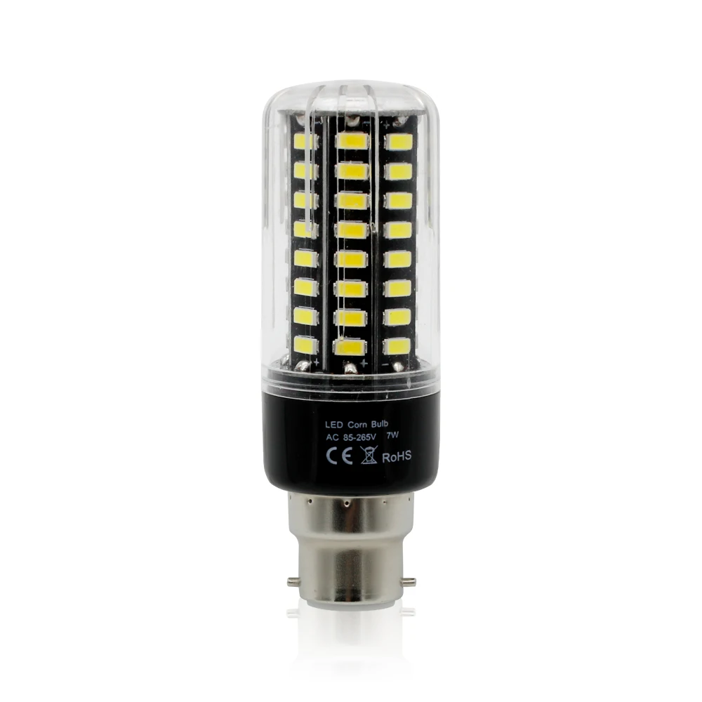 No Flicker 5736 SMD Corn Light Bulb Aluminium PCB B22 LED Lamp 72 LEDs ...