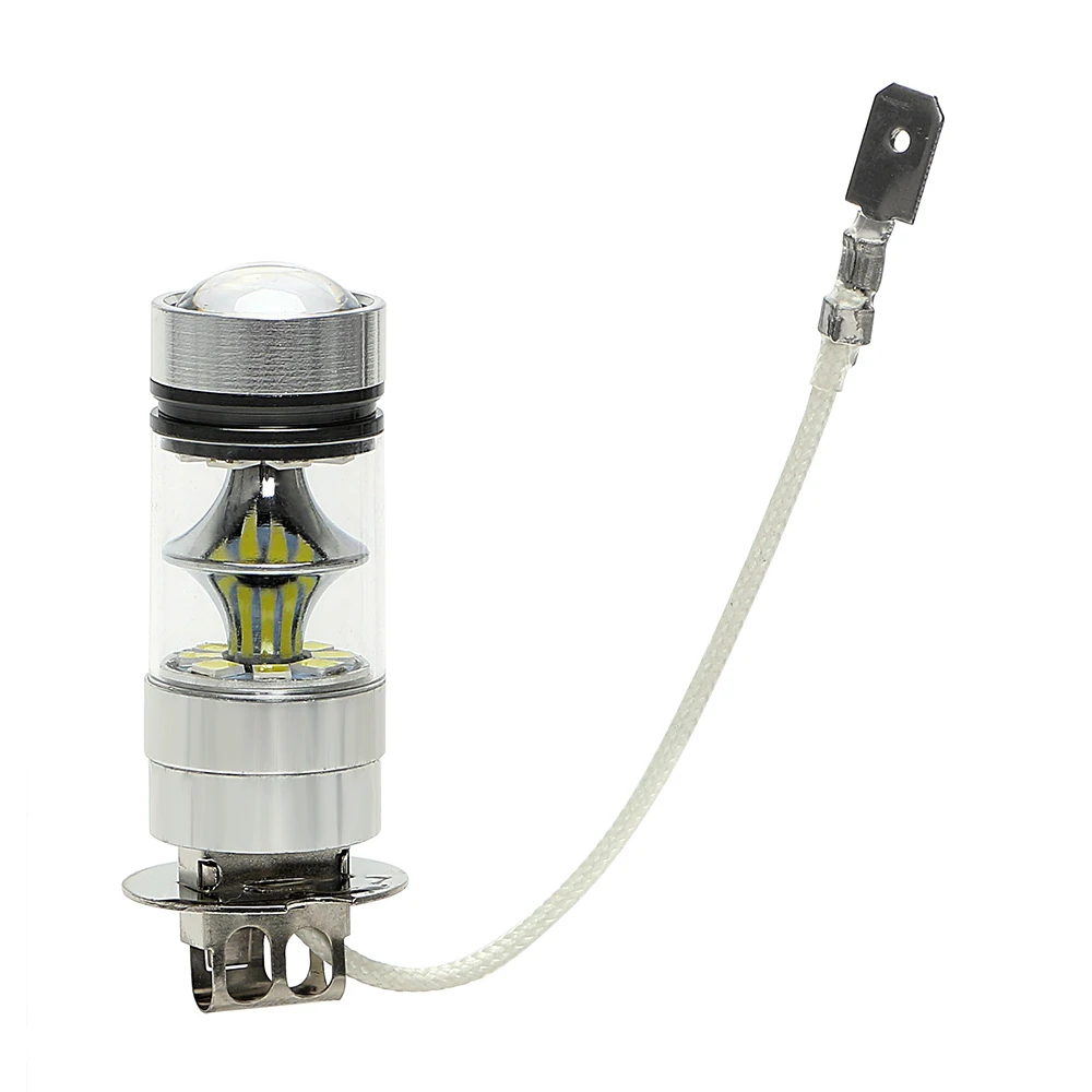 

H3 Car Fog Lamps running light 12V LED Headlight 100w Car-styling