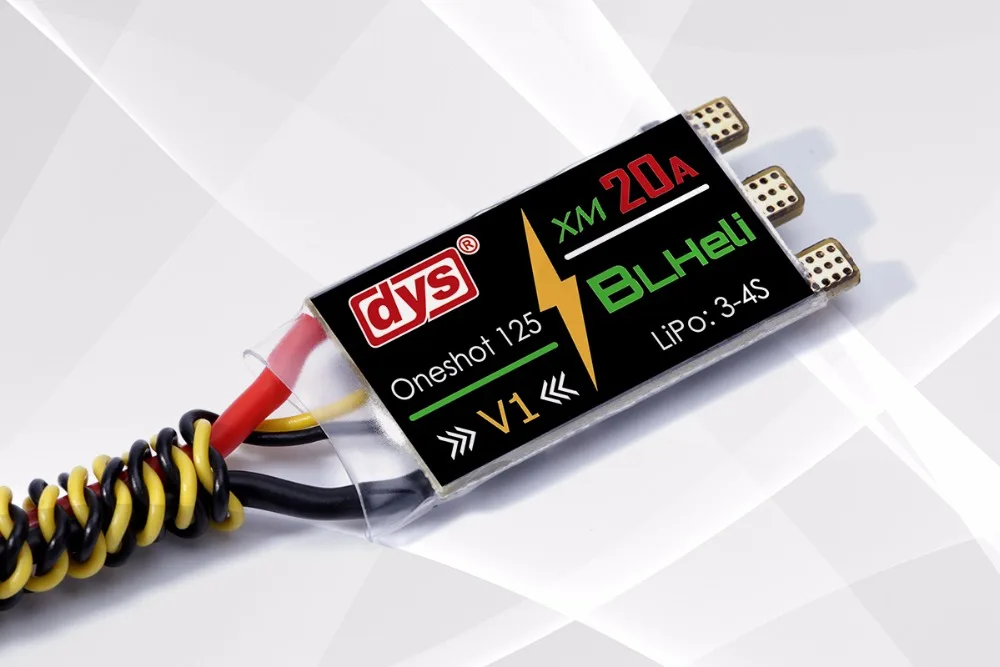 

4 Pieces DYS XS series XSD20A 20A ESC Speed controller BLHeli_S firmware Support Dshot for free shipping